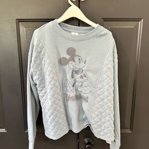 Disney Blue Mickey Mouse Sweatshirt